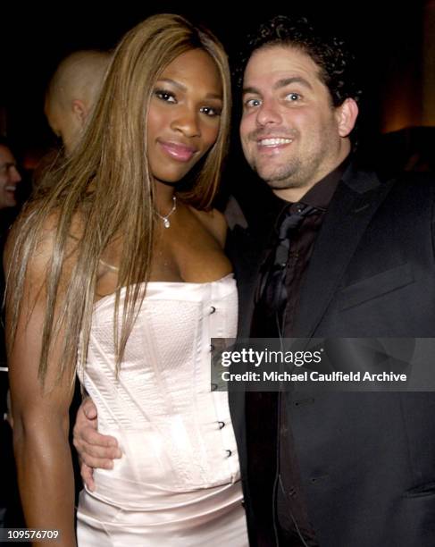 Serena Williams and Brett Ratner, director during LA Confidential Magazine and New Line Cinema Host "After The Sunset" Los Angeles Premiere - After...