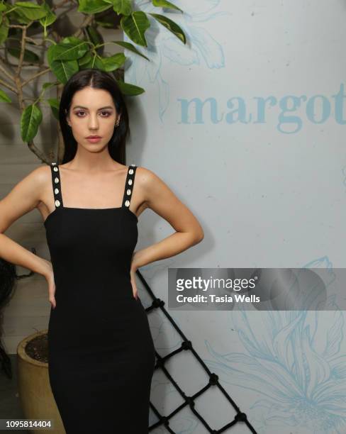 Adelaide Kane attends the Margot Los Angeles Rooftop Restaurant Opening at Platform at on January 17, 2019 in Culver City, California.