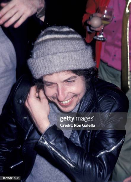 Bob Dylan during 22nd Annual GRAMMY Awards - Warner Bros. After Party at Chasen's Restaurant in Beverly Hills, California, United States.