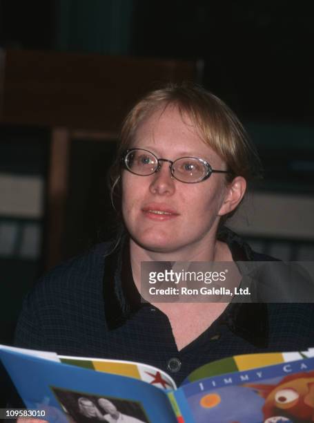 Amy Carter during "The Little Baby Snoogle Fleejer" Autographing Party - December 13, 1995 at Barnes & Noble Bookstore in New York City, New York,...