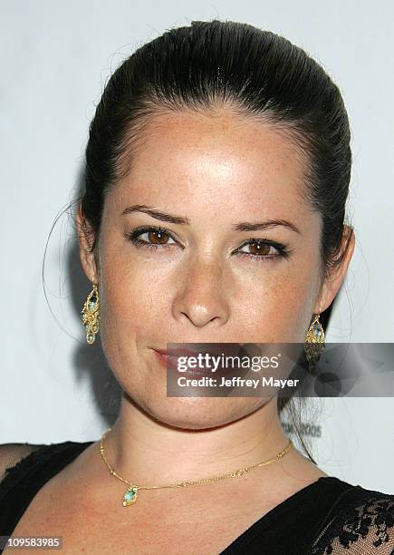 Holly Marie Combs during 2005 WB Network's All Star Celebration - Arrivals at The Cabana Club in Hollywood, California, United States.