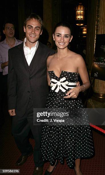 Stuart Townsend and Penelope Cruz during 2004 Toronto International FIlm Festival - "Head in the Clouds" Premiere at Elgin Theatre in Toronto,...
