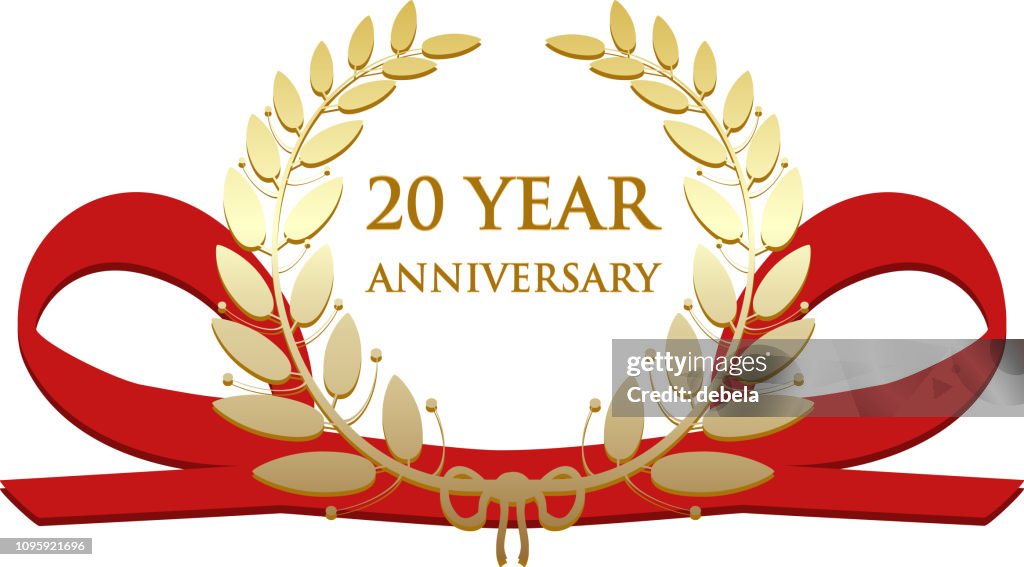 Zwanzig Jahre Jubiläumsfeier Gold Award