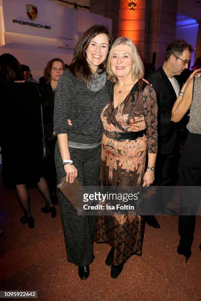 German actress Jutta Speidel and her daughter Antonia Speidel attend the Blue Hour Party hosted by ARD during the 69th Berlinale International Film...