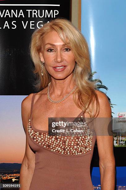 Linda Thompson during Ivana Las Vegas Cocktail Party at Regent Beverly Wilshire Hotel in Beverly Hills, California, United States.