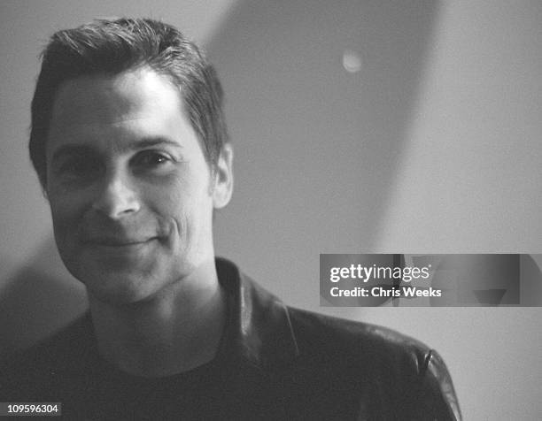 Rob Lowe during 21st Annual Santa Barbara International Film Festival - Retrospective in Black & White by Chris Weeks in Santa Barbara, California,...