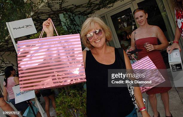 April Margera at Victoria's Secret during 2005 MTV VMA - Victoria's Secret and EXPRESS Suites - Day 3 at Sagamore Hotel in Miami Beach, Florida,...