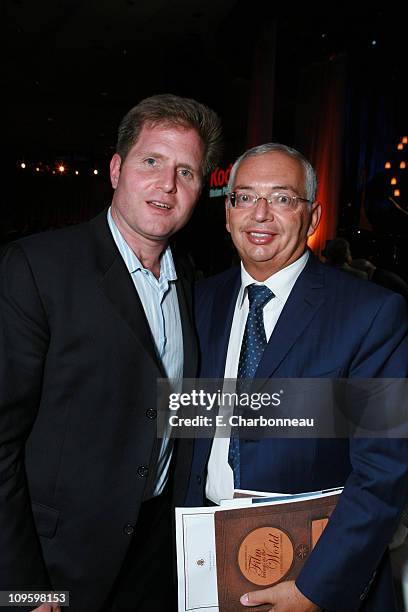 Steve McPherson and Henri Zimand during Women In Film presents: "FILM BRINGS US THE WORLD" - The 2006 Crystal + Lucy Awards at The Century Plaza...