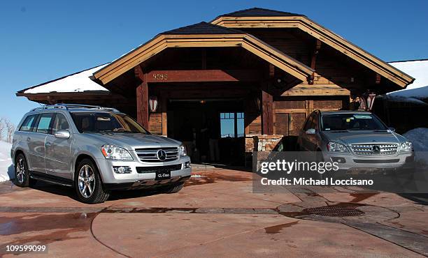 Mercedes-Benz GL class at The North Face House *Exclusive Coverage*