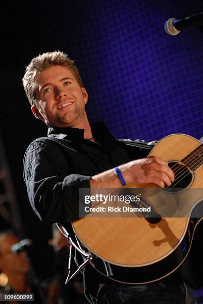 Josh Turner during CMA Music Festival - Nightly Concert at The Coliseum - Day 3 at The Coliseum in Nashville, Tennessee, United States.