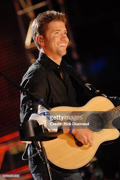 Josh Turner during CMA Music Festival - Nightly Concert at The Coliseum - Day 3 at The Coliseum in Nashville, Tennessee, United States.