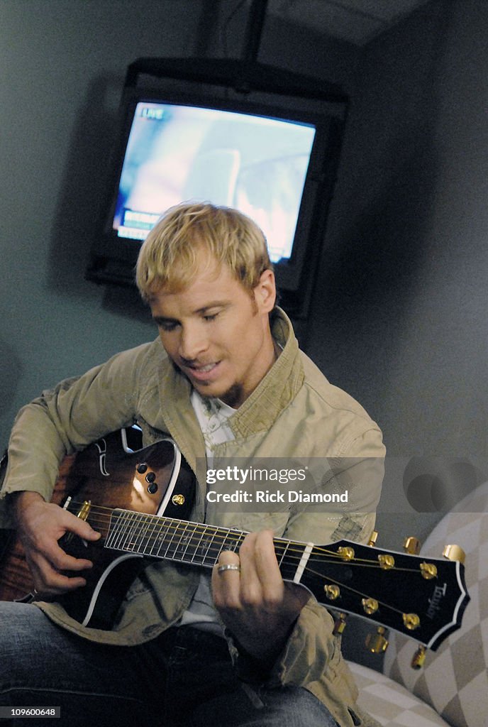 Brian Littrell Visits "Good Morning Atlanta" To Promote His Album "Welcome Home" - May 2, 2006