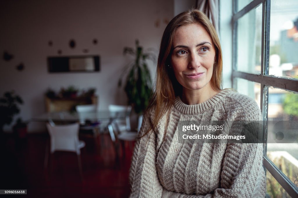 Portrait of a beautiful Latin woman.