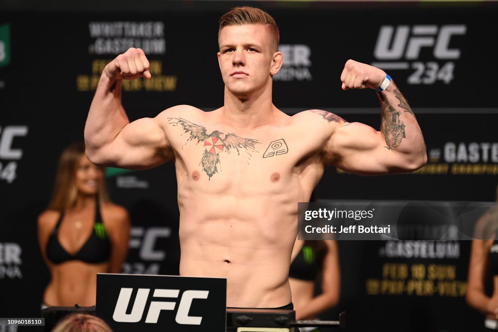 UFC 234: Weigh-ins
