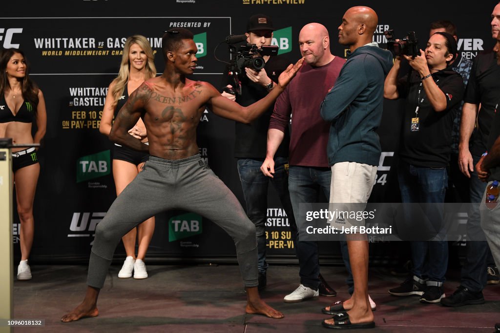 UFC 234: Weigh-ins