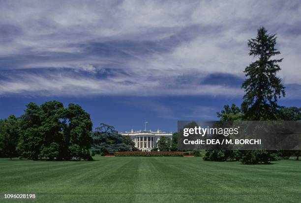 South Facade of the White House by James Hoban , Washington DC, District of Columbia, United States of America, 19th century.