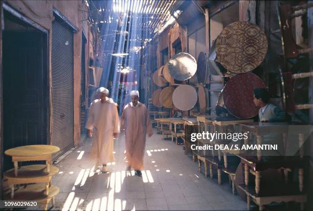 The Souk of Marrakech, Morocco.