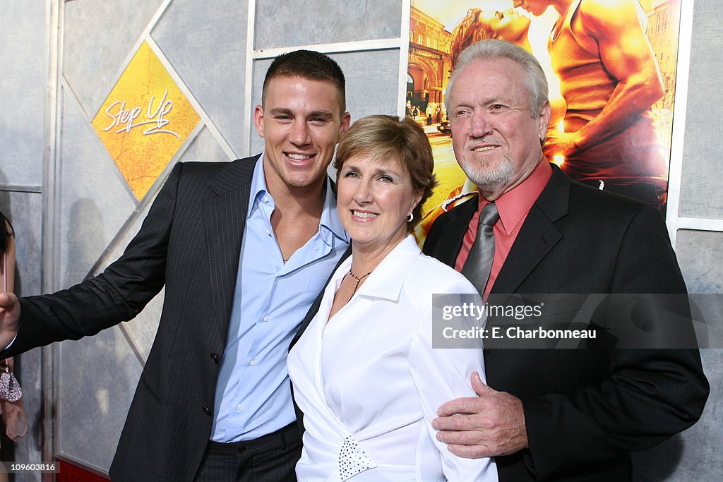 Channing Tatum, Kay Tatum and Glenn Tatum during The Los Angeles
