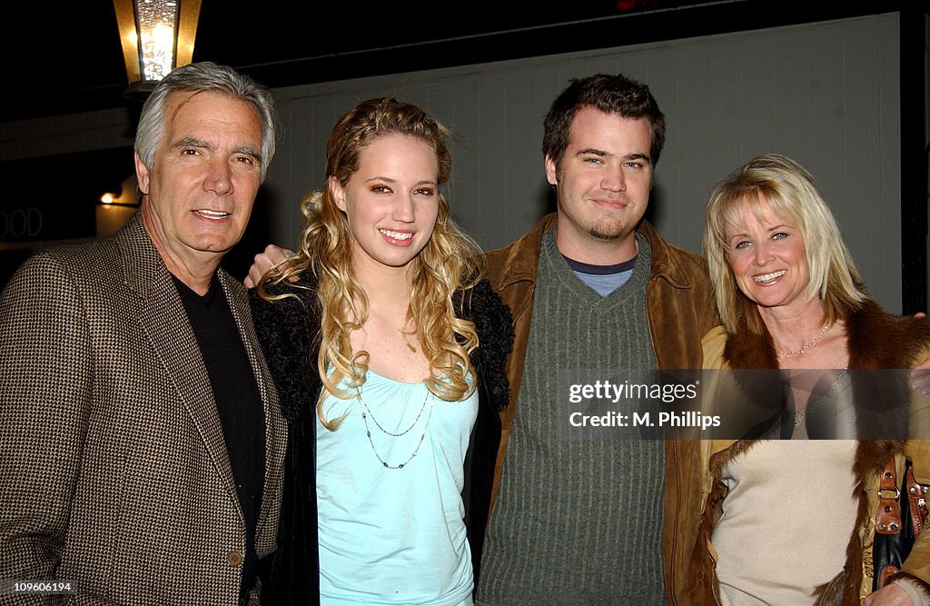 John McCook, daughter Becky, son Jake and wife Laurette Spang