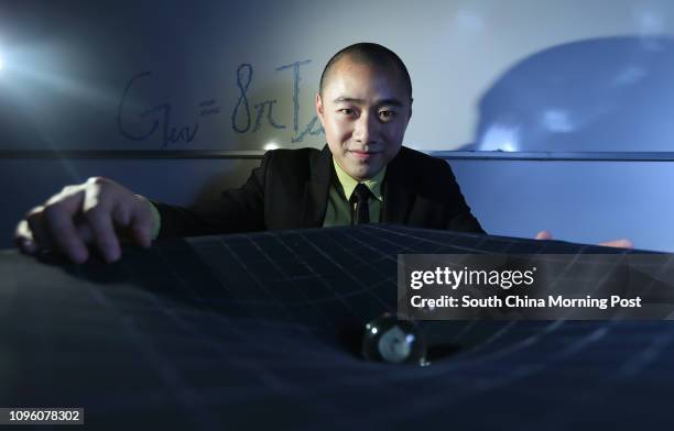 Tjonnie Li Guang-feng, Research Assistant Professor, Department of Physics attends a press conference on Scientists to Provide Update on the Search...