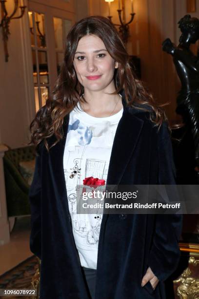 Actress Alice Pol attends the Weill Menswear Fall/Winter 2019-2020 show as part of Paris Fashion Week on January 18, 2019 in Paris, France.