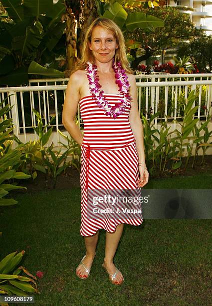 Amy Ryan during 2006 Maui Film Festival - Opening Night Twilight Reception at Fairmont KeaLani Hotel in Maui, Hawaii, United States.