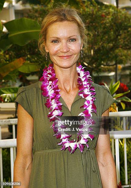 Joan Allen during 2006 Maui Film Festival - Opening Night Twilight Reception at Fairmont KeaLani Hotel in Maui, Hawaii, United States.