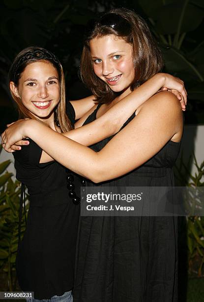 Madison Brill and Sadie Friedman during 2006 Maui Film Festival - Opening Night Twilight Reception at Fairmont KeaLani Hotel in Maui, Hawaii, United...
