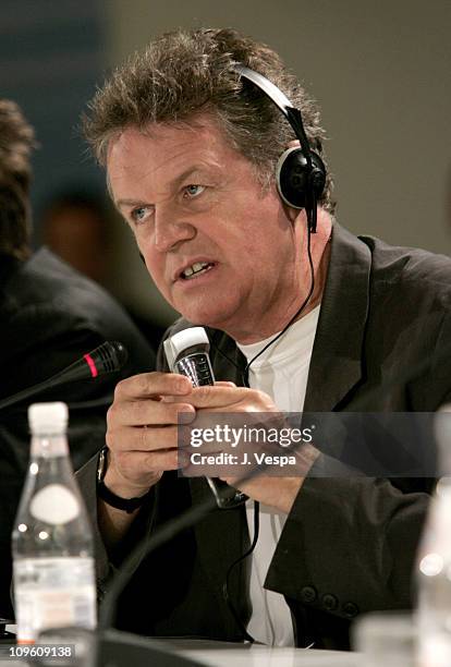 John Madden, director during 2005 Venice Film Festival - "Proof" Press Conference at Casino Palace in Venice Lido, Italy.