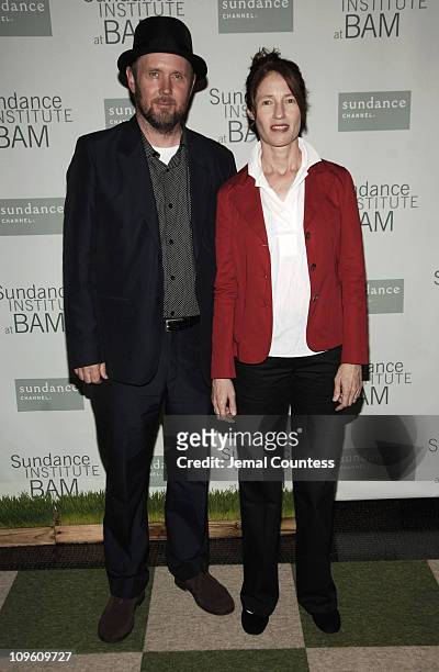 Jonathon Dayton and Valerie Faris during Sundance Institute at BAM Opening Night Celebration - Arrivals at BAM in New York City, New York, United...