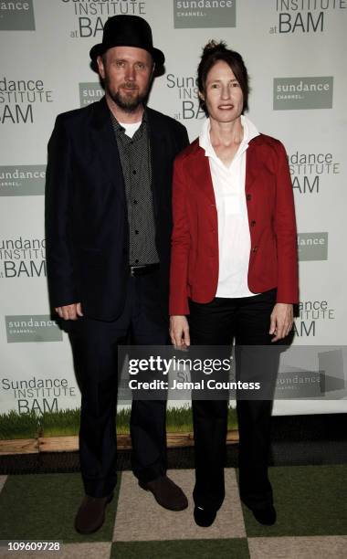 Jonathon Dayton and Valerie Faris during Sundance Institute at BAM Opening Night Celebration - Arrivals at BAM in New York City, New York, United...