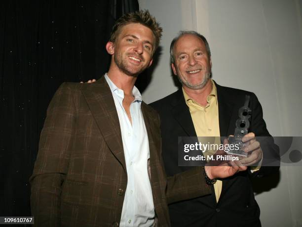 Ryan Black and Greg Gorman, Winner of the 2006 Icon Award