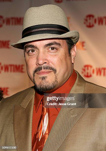 David Zayas during Showtime's "Dexter" Los Angeles Premiere - Arrivals at Director's Guild of America in Beverly Hills, California, United States.