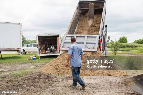 Sand Unloader Unloading Sand Photos and Premium High Res Pictures - Getty Images