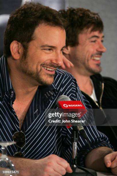 Shane Black, writer/director during 2005 Toronto Film Festival - "Kiss Kiss Bang Bang" Press Conference at Sutton Place Hotel in Toronto, Canada.