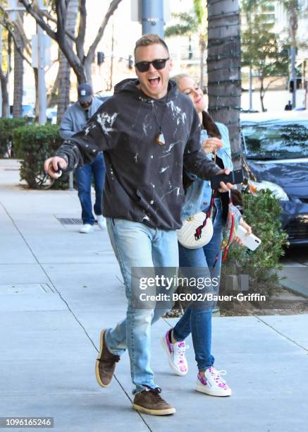 Heidi Montag and Spencer Pratt are seen on February 08, 2019 in Los Angeles, California.