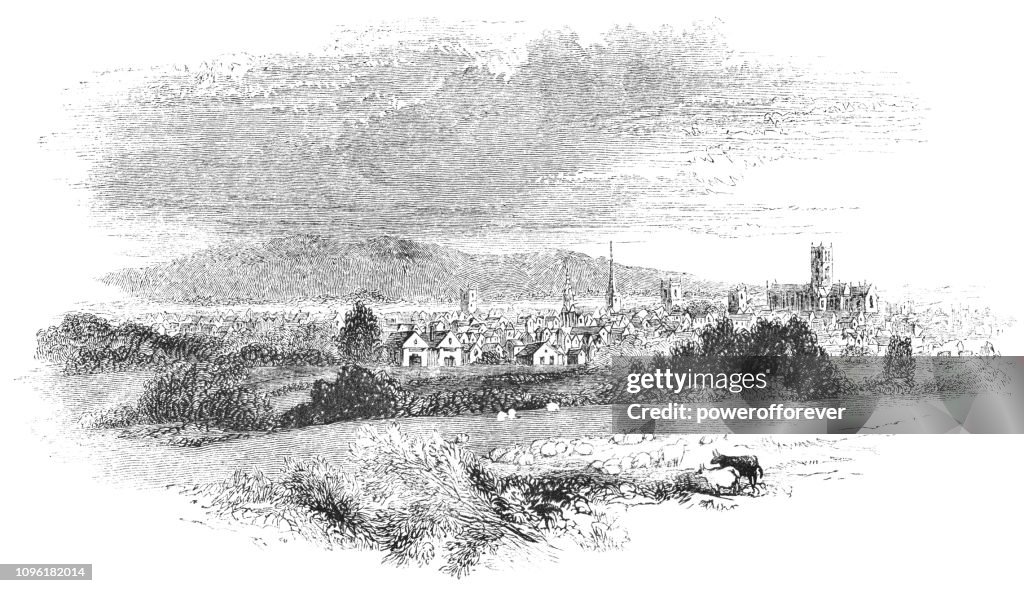 Worcester in Worcestershire, England