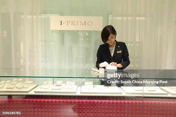 A bridal ring shop from Japan at Causeway Bay.03MAY16 SCMP/K. Y. Cheng