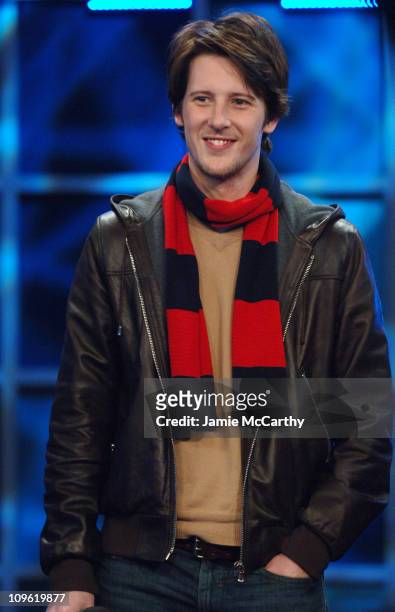 Gabriel Mann during Gabriel Mann Visits Fuse's "Daily Download" - March 9, 2006 at Fuse Studios in New York City, New York, United States.