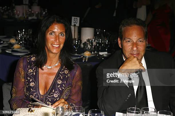 Cathy Winterstern and Henry Winterstern during amfAR's Cinema Against AIDS Benefit in Cannes, Presented by Bold Films, Palisades Pictures and The...