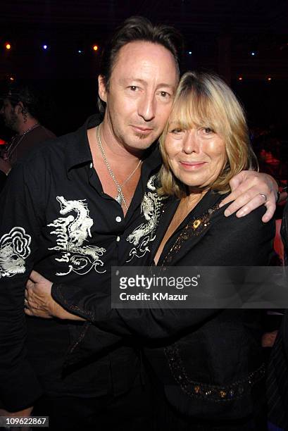 Julian Lennon and mother Cynthia Lennon *EXCLUSIVE*