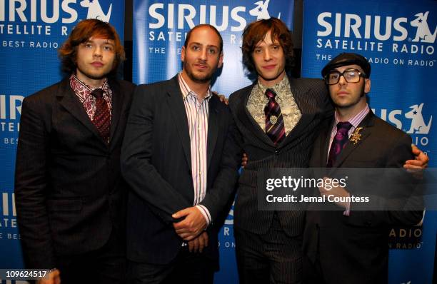 Andy Ross, Dan Konopka, Damian Kulash and Tim Nordwind of OK Go