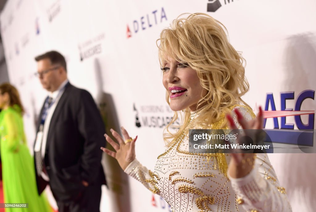 MusiCares Person Of The Year Honoring Dolly Parton - Red Carpet