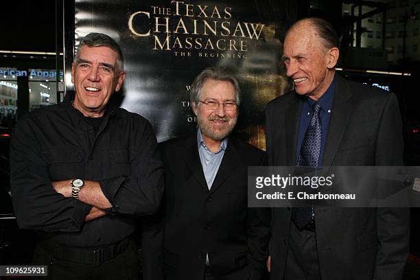 Lee Ermey, Producer Tobe Hooper and Terrence Evans