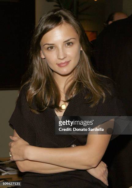Rachael Leigh Cook during Millennium Promise West Coast Launch Honoring Jeffrey Sachs at Private Home in Beverly Hills, CA, United States.