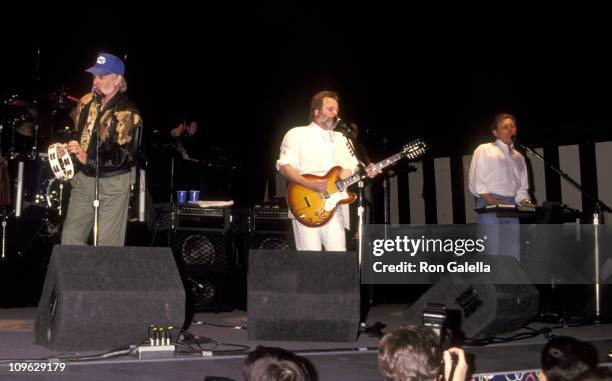 Mike Love, Carl Wilson, and Bruce Johnston