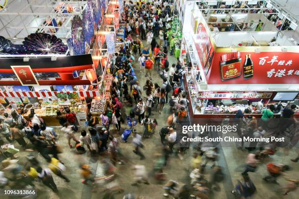 The last day of Hong Kong Food Expo at Hong Kong Convention and Exhibition Centre in Wan Chai. 15AUG16 SCMP / Nora Tam