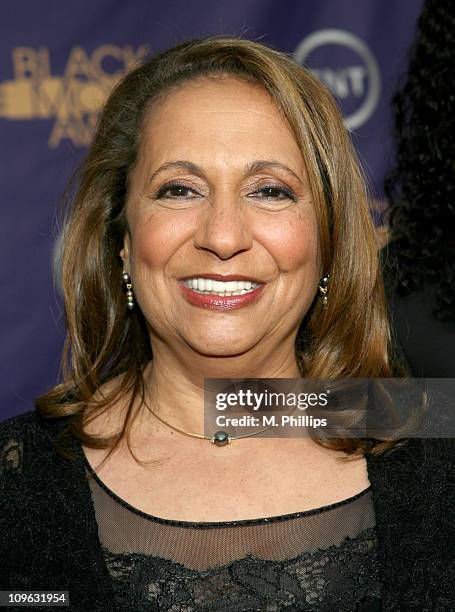 Cathy Hughes 12556_MP_0051.JPG during 2006 TNT Black Movie Awards - Red Carpet at Wiltern Theatre in Los Angelses, California, United States.