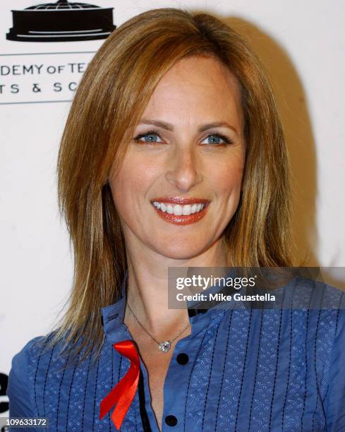 Marlee Matlin during Academy of Television Arts & Sciences Presents the 10th Annual Ribbon of Hope Celebration 2006 at The Leonard H. Goldenson...
