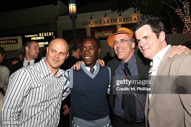 Joey Rappa, executive producer, Don Cheadle, William Horberg, executive producer and Josh McLaughlin, producer